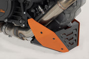 SW-Motech Front Spoiler - Front, Lower, Black, Orange, Powder-Coated - MSS.04.532.10003