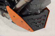SW-Motech Front Spoiler - Front, Lower, Black, Orange, Powder-Coated - MSS.04.532.10003