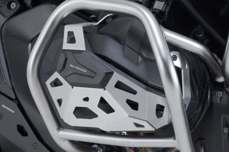 SW-Motech Cylinder Guard - Black, Silver, Engine
