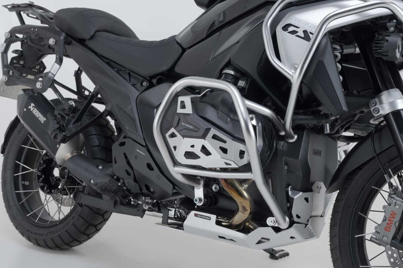SW-Motech Cylinder Guard - Black, Silver, Engine