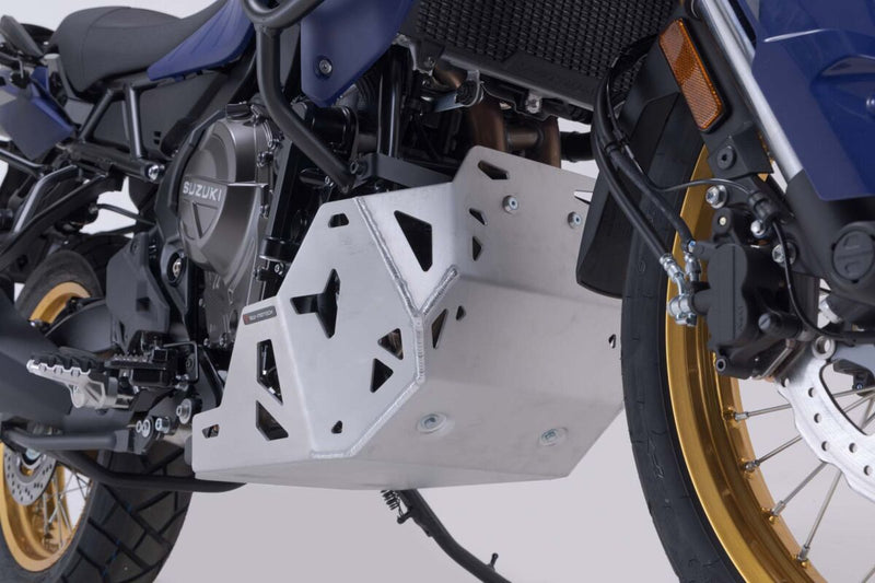 SW-Motech Engine Guard - Lower, Brushed, Silver - MSS.05.845.10001/S