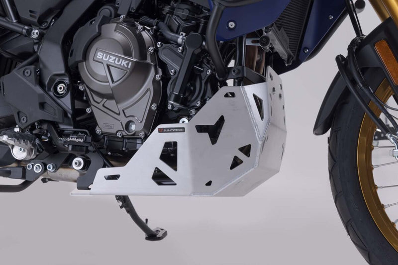 SW-Motech Engine Guard - Lower, Brushed, Silver - MSS.05.845.10001/S