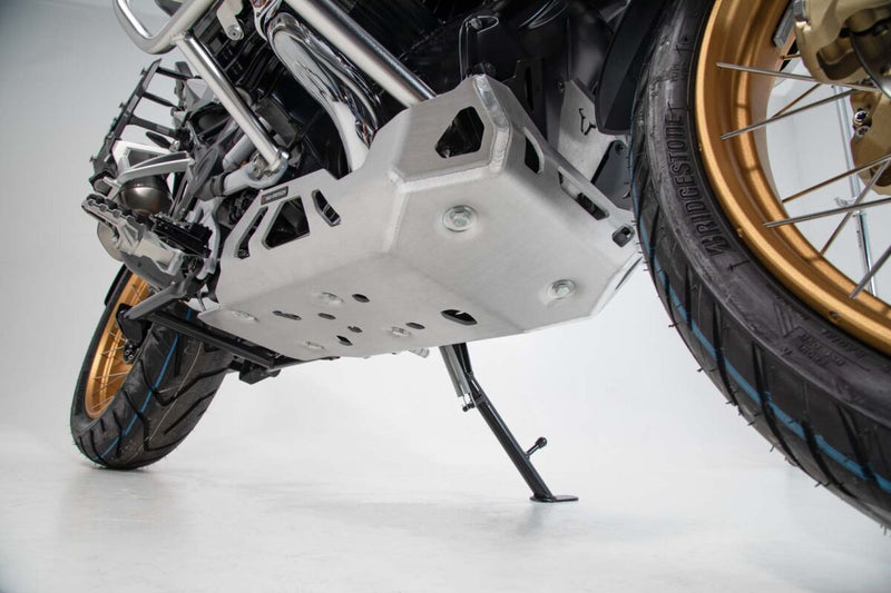SW-Motech Engine Guard - Lower, Brushed, Silver - MSS.07.904.10002/S