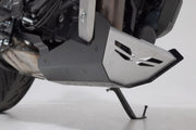 SW-Motech Front Spoiler - Front, Lower, Black, Powder-Coated, Silver - MSS.06.833.10001