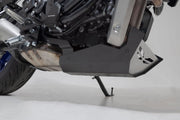 SW-Motech Front Spoiler - Front, Lower, Black, Powder-Coated, Silver - MSS.06.833.10001