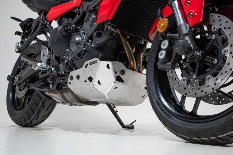 SW-Motech Engine Guard - Brushed, Silver, Full Coverage