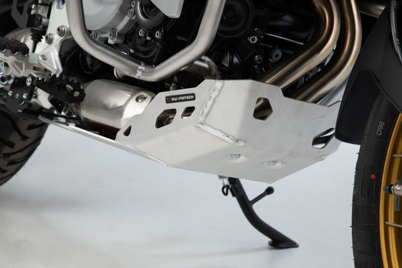 SW-Motech Engine Guard - Lower, Brushed, Silver - MSS.07.912.10002/S