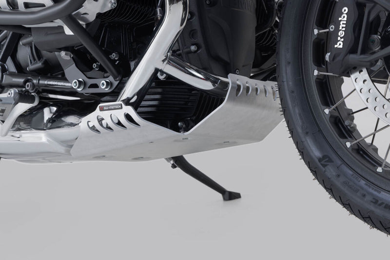 SW-Motech Engine Guard - Lower, Brushed, Silver - MSS.07.968.10000/S