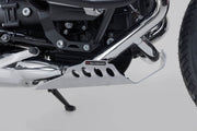 SW-Motech Engine Guard - Lower, Brushed, Silver - MSS.07.968.10000/S
