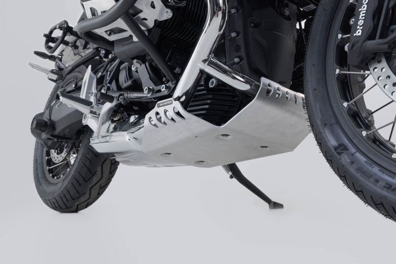 SW-Motech Engine Guard - Lower, Brushed, Silver - MSS.07.968.10000/S