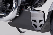 SW-Motech Engine Guard - Lower, Black, Brushed, Powder-Coated, Silver - MSS.01.203.10000