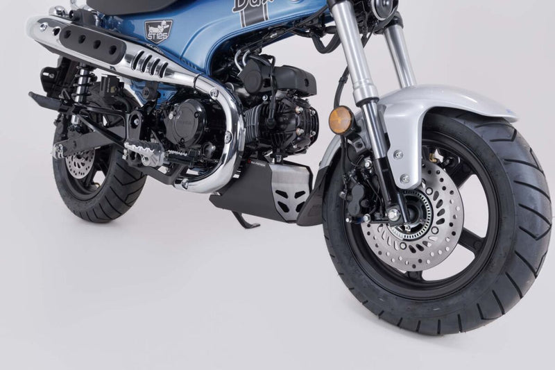 SW-Motech Engine Guard - Lower, Black, Brushed, Powder-Coated, Silver - MSS.01.203.10000