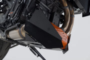SW-Motech Front Spoiler - Front, Lower, Black, Orange, Powder-Coated - MSS.04.994.10000