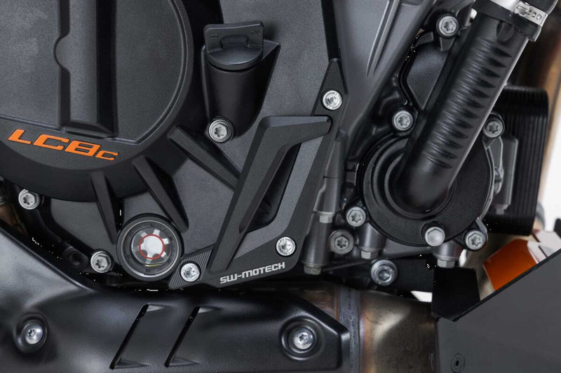 SW-Motech Engine Case Protector - Anodised, Black - MSS.04.994.10100/B