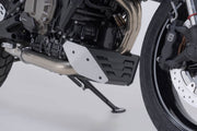 SW-Motech Front Spoiler - Black, Engine, Floorboard