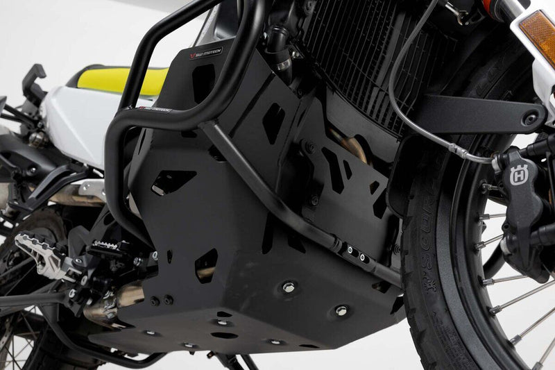 SW-Motech Engine Guard - Front, Black, Powder-Coated