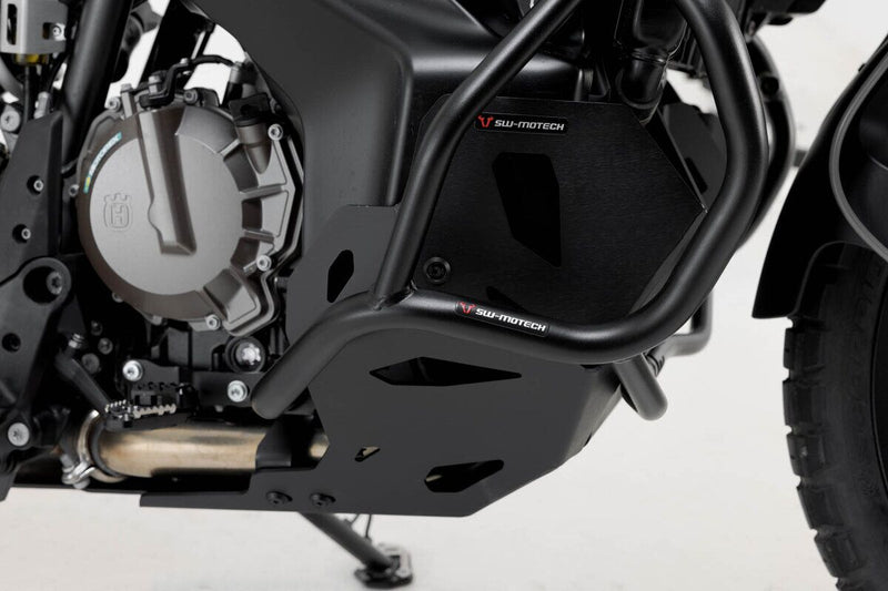 SW-Motech Engine Guard - Front, Black, Powder-Coated