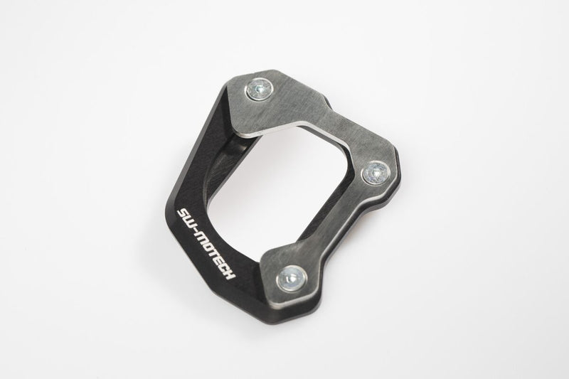 SW-Motech Sidestand Foot Extension - Anodised, Black, Silver, Side Stand - STS.07.102.10101/S
