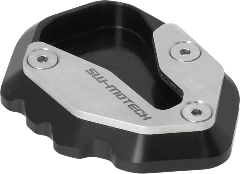 SW-Motech Sidestand Foot Extension - Anodised, Black, Silver, Side Stand - STS.04.956.10000