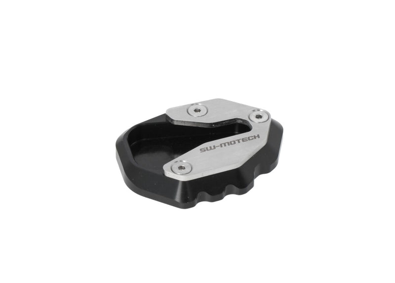 SW-Motech Sidestand Foot Extension - Anodised, Black, Silver, Side Stand - STS.04.956.10000
