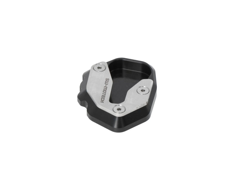 SW-Motech Sidestand Foot Extension - Anodised, Black, Silver, Side Stand - STS.04.956.10000