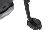 SW-Motech Sidestand Foot Extension - Anodised, Black, Silver, Side Stand - STS.06.851.10000