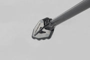 SW-Motech Sidestand Foot Extension - Anodised, Black, Silver, Side Stand - STS.11.842.10000