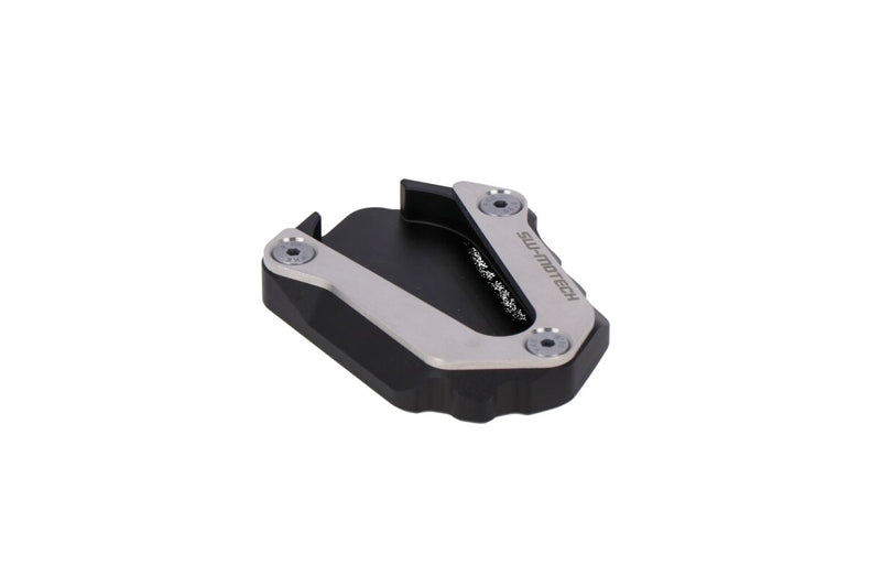 SW-Motech Sidestand Foot Extension - Anodised, Black, Silver, Side Stand - STS.11.962.10001