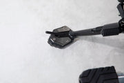 SW-Motech Sidestand Foot Extension - Anodised, Black, Silver, Side Stand - STS.06.921.10000
