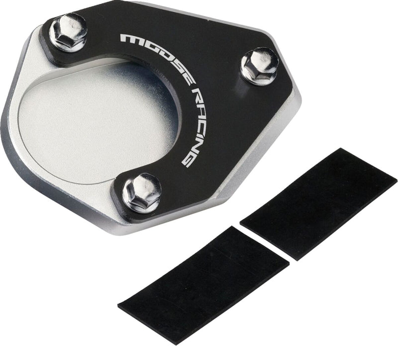 Moose Offroad Hard-parts Kickstand Pad Extension - Black, Chrome - C32-5491