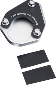 Moose Offroad Hard-parts Kickstand Pad Extension - Black, Chrome - C32-5491