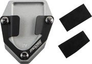 Moose Offroad Hard-parts Kickstand Pad Extension - Black, Chrome - C32-1493