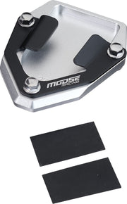 Moose Offroad Hard-parts Kickstand Pad Extension - Black, Chrome - C32-1493
