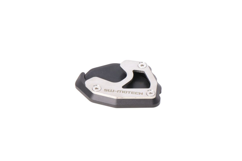 SW-Motech Sidestand Foot Extension - Anodised, Black, Silver, Side Stand - STS.11.991.10000