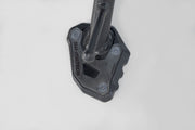 SW-Motech Sidestand Foot Extension - Anodised, Black, Silver, Side Stand - STS.23.017.10000