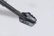 SW-Motech Sidestand Foot Extension - Anodised, Black, Silver, Side Stand - STS.05.601.10000