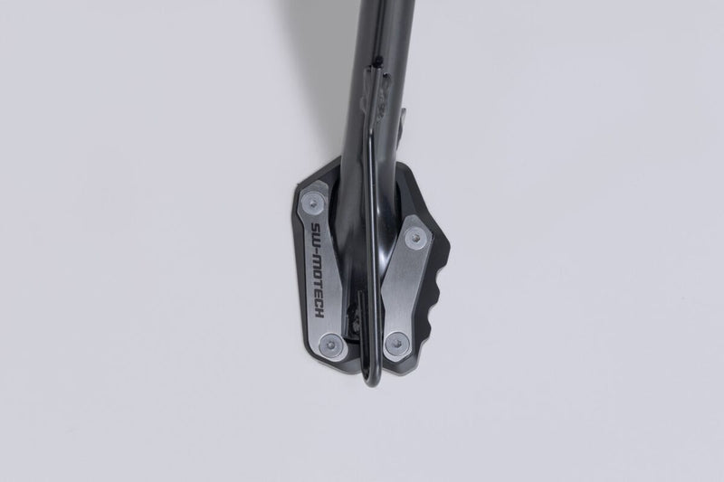SW-Motech Sidestand Foot Extension - Anodised, Black, Silver, Side Stand - STS.05.601.10000
