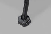 SW-Motech Sidestand Foot Extension - Anodised, Black, Silver, Side Stand - STS.10.032.10000