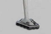 SW-Motech Sidestand Foot Extension - Anodised, Black, Silver, Side Stand - STS.11.377.10000