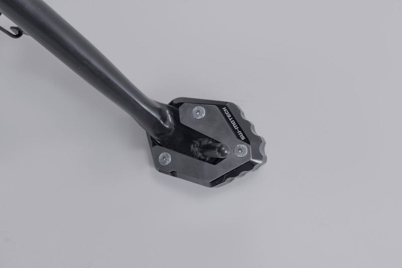 SW-Motech Sidestand Foot Extension - Black, Silver, Side Stand - STS.06.020.10000