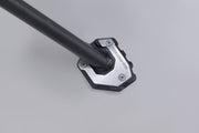 SW-Motech Sidestand Foot Extension - Anodised, Black, Silver, Side Stand - STS.05.071.10000