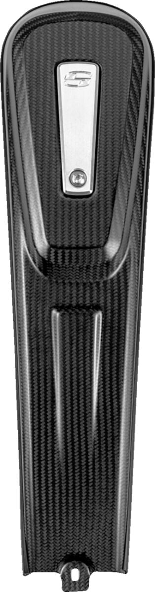 Saddlemen Side Fill Carbon Fibre Dash Console - Black, Carbon Fibre, Matte, Replacement