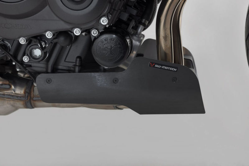 SW-Motech Front Spoiler - Front, Lower, Black, Powder-Coated - MSS.01.979.10000/B