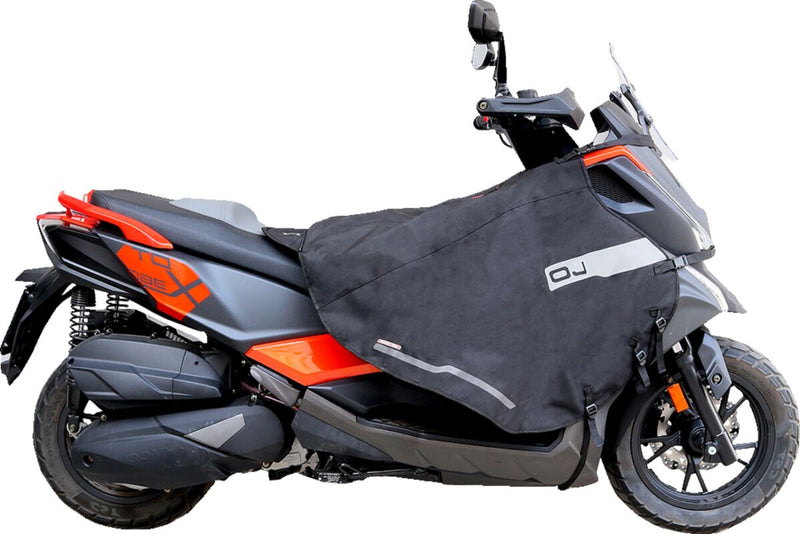 OJ Atmosfere Metropolitane S.r Leg Cover - Centre, Passenger, Black - JFL-25