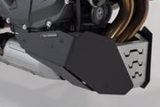 SW-Motech Front Spoiler - Front, Lower, Black, Brushed, Powder-Coated