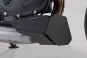 SW-Motech Front Spoiler - Front, Lower, Black, Brushed, Powder-Coated