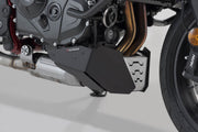 SW-Motech Front Spoiler - Front, Lower, Black, Brushed, Powder-Coated