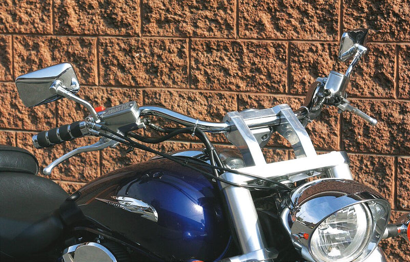 Baron 1" X-Bar Handlebar - Chrome
