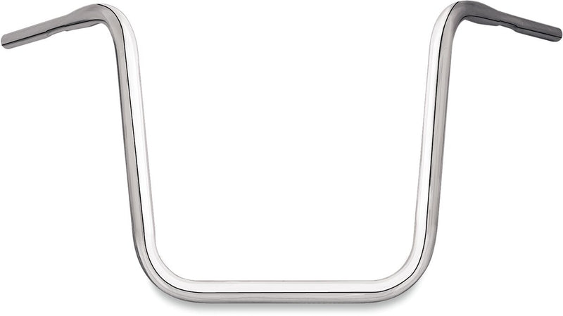 Baron Hefty 1-1/4" Liner Ape Hanger Handlebar - Chrome