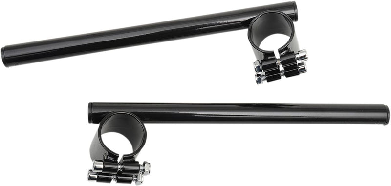 EMGO 7/8" Steel Clip-On Handlebar - Black,  Powder-Coated - 23-93140